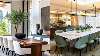 New Dining Room Decorating Ideas For 2025  Dining Room Interior Design Ideas [upl. by Gittel]