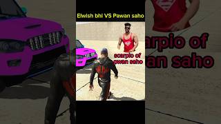 Elwish bhi VS Pawan saho 🫵😈indianbikedriving3d shorts youtubeshorts [upl. by Iand819]