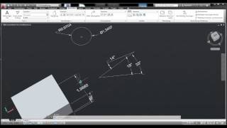 AutoCAD 2013 Wie Bemaßung ich in AutoCAD Teil 2 [upl. by Aztinad]