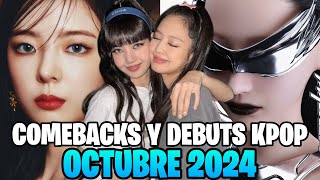 Comebacks Y Debuts KPOP Que Llegarán En Octubre 2024  KPOP LINEUP [upl. by Hopkins515]