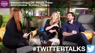 Natalie Dormer amp David Oakes LIVE Twitter Interview for Venus In Fur 2017 [upl. by Kosaka]