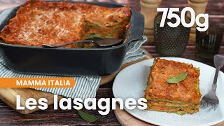 Recette des lasagnes à la bolognaise de Bologne Mamma Italia 2  750g [upl. by Jabin]