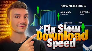 How To Fix Steam Games Slow Download Speed [upl. by Conrad166]