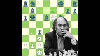 Mikhail Tal Brilliancy  3  ✨🤫 [upl. by Nyladnarb]