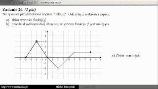Matura z matematyki  5 maj 2011  zadanie 26 [upl. by Harold285]