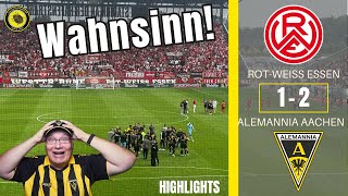 AUSWÄRTSSIEG  Hafenstraße leise gestellt  Alemannia Aachen  3Liga [upl. by Victorie]