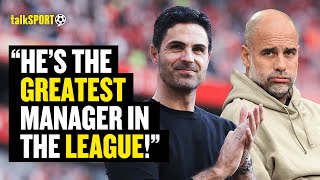 Arsenal Fan INSISTS Mikel Arteta Is A BETTER Manager Than Pep Guardiola amp REACTS To His New Deal 👏 [upl. by Eerized]