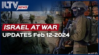 Israel Daily News – War Day 129 February 12 2024 [upl. by Esaele870]