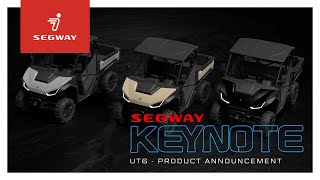 Keynote  UT6 Product Announcement  Segway Powersports [upl. by Sofer]