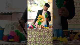 Magic show magician tenali schoolshow videoshort [upl. by Garlen]