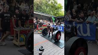 18 INCH Deadlift New WR 54025kg1191LB [upl. by Ahslek]