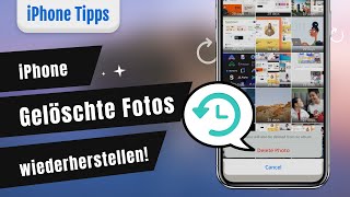 Tutorial iPhone GELÖSCHTE Fotos wiederherstellen [upl. by Ainattirb773]