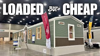 NEW single wide PERFECT 4 smaller family or starter home Mobile Home Tour [upl. by Acinor]