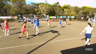 Bellarine FNL Netball RD18 Anglesea vs Ocean Grove [upl. by Airdua10]