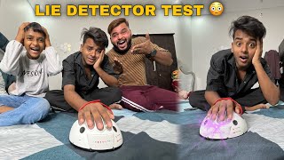 Lie Detector Test with Faisal 😳 He Started Crying 😭 [upl. by Aneehsor]