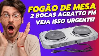 A Verdade Sobre o Fogão Elétrico 2 Bocas Agratto [upl. by Siroval]