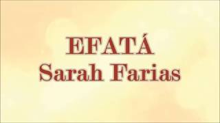 EFATÁ SARAH FARIAS PLAY BACK [upl. by Slinkman815]