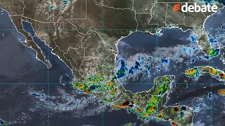 Lluvias calor frente frío y ¿nueva onda tropical Conagua prevé climas diversos para México [upl. by Dadivitan925]