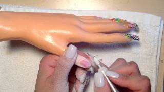 How I Remove a Nail off a Fake Hand [upl. by Yelrebmyk685]