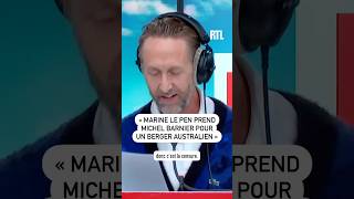 🐕 quotMarine Le Pen prend Michel Barnier pour un berger allemand quot [upl. by Tobi]