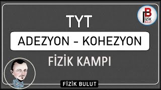 2023 YKS  TYT FİZİK KAMPI  FİZİK BİLİMİNE GİRİŞ  ADEZYON  KOHEZYON  YÜZEY GERİLİMİ [upl. by Namrak635]