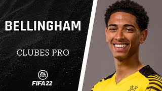 ⚽ FIFA 22  Cómo hacer a BELLINGHAM en CLUBES PRO ✔️ [upl. by Aramoiz]