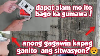 PAANO KUNG NAUNA ANG PALITADA NG BINTANA KAYSA PADER ANONG DAPAT GAWINMGA DAPAT MONG GAWIN [upl. by Jempty]