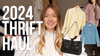 My Biggest Thrift Haul EVER [upl. by Veta]