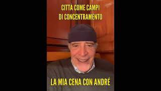 Città come campi di concentramento Enrico Montesano interpreta quotLa mia cena con Andréquot [upl. by Len37]