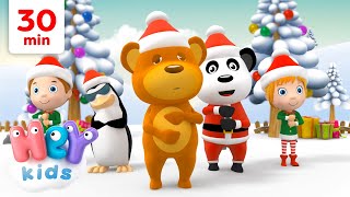 A Ram Sam Sam 🎅🎄 Its Christmas Time  Christmas Songs for Kids  HeyKids Nursery Rhymes [upl. by Soalokin722]