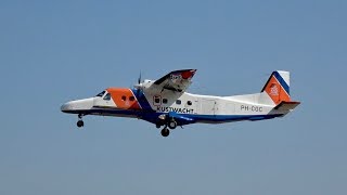 Dornier 228212 Kustwacht Netherlands Coast Guard arrival at RAF Fairford RIAT 2018 AirShow [upl. by Tanberg623]