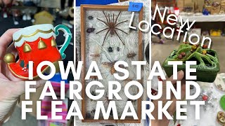 NEW LOCATION Flea MarketIowa State Fairground Varied Industries Building [upl. by Sucramed]