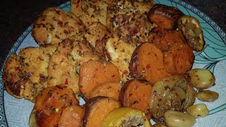 OVEN GRILLED CHICKEN BREAST amp SWEET POTATOES [upl. by Sina]