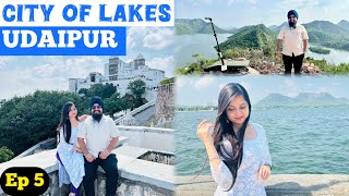 Ep 5 Udaipur Rajasthan  Udaipur Sajjangarh Monsoon Palace  Bahubali Hills Udaipur Vlog  AZ Tour [upl. by Saunders]