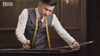 DUAN Tailor  Quy trình may đo suit tại Duẩn [upl. by Annayehc]