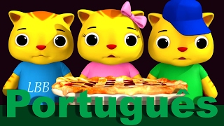 Três Gatinhos  Versão 2  Canções infantis  LittleBabyBum [upl. by Ceciley940]