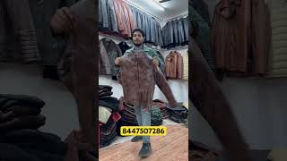 Cheapest leather jacket buy single also  Leather jacket by hunk leather shortsvideo [upl. by Takeshi]