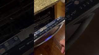 Entering diagnostic mode on the kitchenaid KDTM354DSS3 dishwasher [upl. by Cheri]