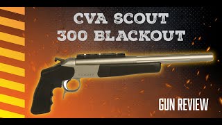 CVA Scout 300 BLK Review  Quietest Pistol Ever  Dead Air NomadLT Suppressor [upl. by Rednal]