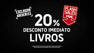 Flash Sales Fnac até 20 desconto em tecnologia e livros [upl. by Chemush]