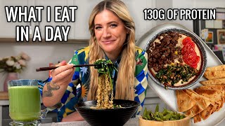 A Realistic Day of High Protein Meals Vegan Recipes that taste AMAZING [upl. by Odiug]