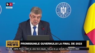 Marcel Ciolacu declarații la începutul ședinței de Guvern din 28 decembrie 2023 [upl. by Yeslrahc359]