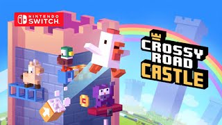 Crossy Road Castle Gameplay Nintendo Switch [upl. by Yrrot]