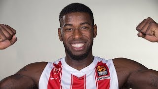 Endesa Dunk of the night Mathias Lessort Crvena Zvezda mts Belgrade [upl. by Samuella327]