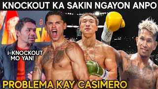 Ryan Knockout sakin si Anpo Igaganti ko si Pacquiao  Ang Problema kay Casimero [upl. by Aronek]