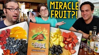 The Krocks Try Miracle Fruit Tablets Sour Turns Sweet With Ray Cronise [upl. by Eyanaj45]