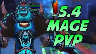 Patch 54 Frost Mage PvP in Mists of Pandaria by Cartoonz [upl. by Annoyi10]