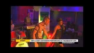 EXCLUSIVE VIDEO INDUSTRY NITE WITH YEMI ALADE [upl. by Acilegna]