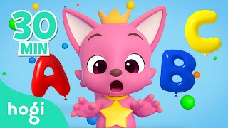 ABC Song with Balloons and More｜Nursery Rhymes｜Learn ABC｜Hogi Pinkfong [upl. by Lissak531]