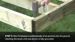 Building Your Wooden Shed Base [upl. by Hanfurd]